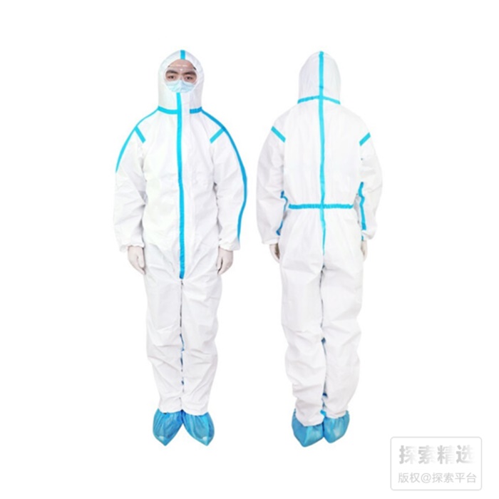 无菌医用一次性防护服 连体式（不含鞋套）均码 适合165-185cm