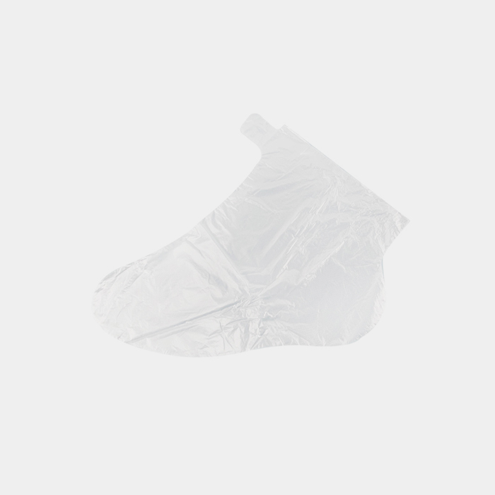 一次性PE足套 配有固定贴 箱装