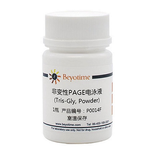 非变性PAGE电泳液(Tris-Gly, Powder)