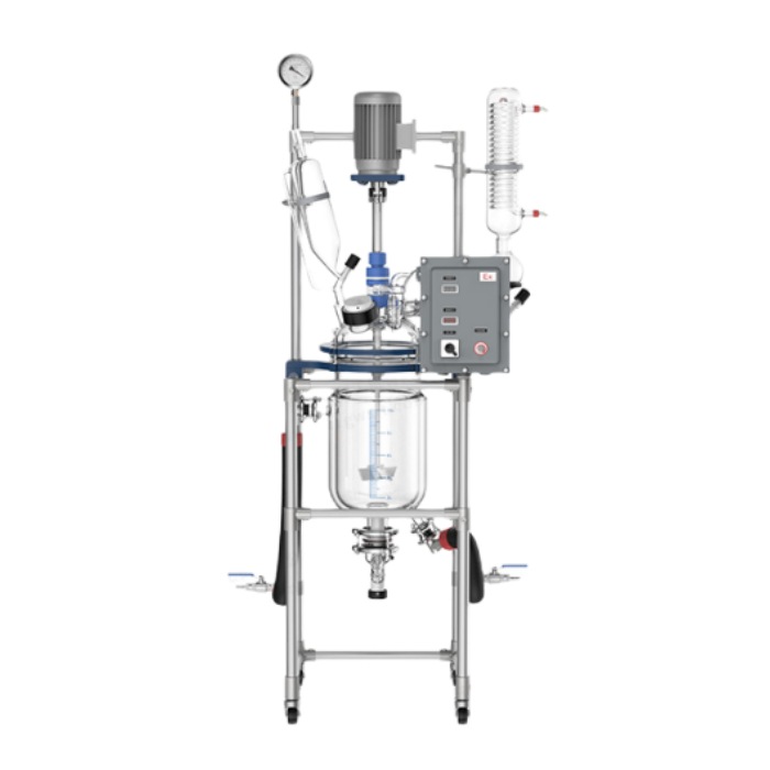 防爆双层玻璃反应釜 10L(管制品)
