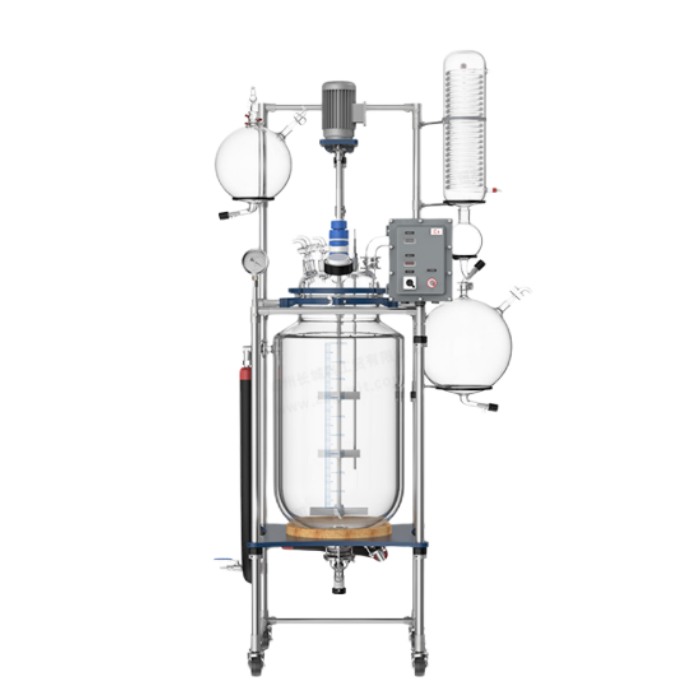防爆双层玻璃反应釜 80L(管制品)