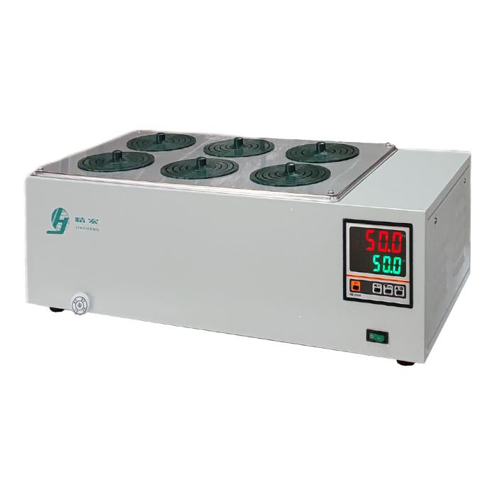 电热恒温水浴锅 双列六孔 RT+5℃～100℃