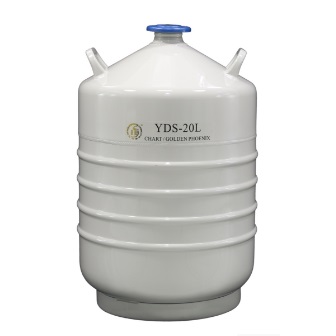 液氮型液氮生物容器 20L,口径50mm (不含蓝色锁盖)