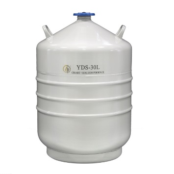 液氮型液氮生物容器 31.5L,口径50mm (不含蓝色锁盖)