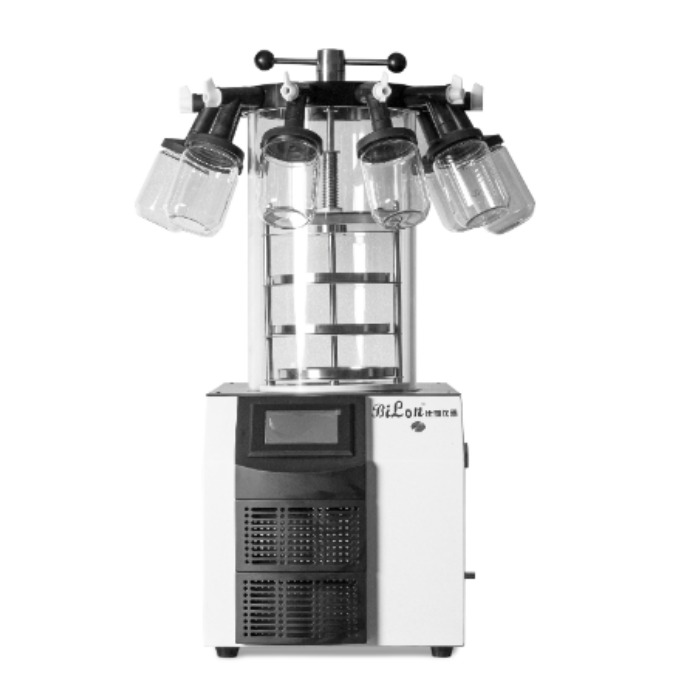 台式真空冷冻干燥机 多歧管压盖型 -50℃ 0.08㎡