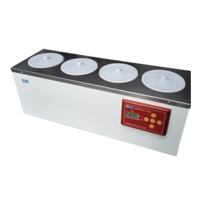 电热恒温水浴锅 单列四孔 12L RT+5℃～100℃