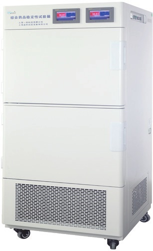 综合药品稳定性试验箱(二箱) 300L 有光照 15～50℃ 无光照 0～65℃ 25～95% RH