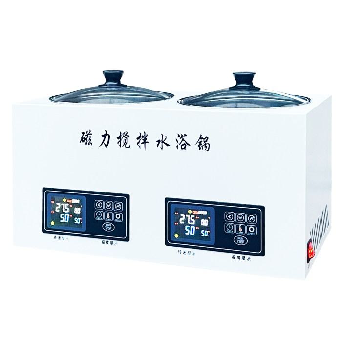 双孔磁力搅拌水浴锅 RT+5~100℃ 50-2400rpm
