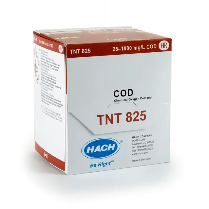 CODCr试剂无汞试剂消解法 量程:25 to 1000 mg/L COD